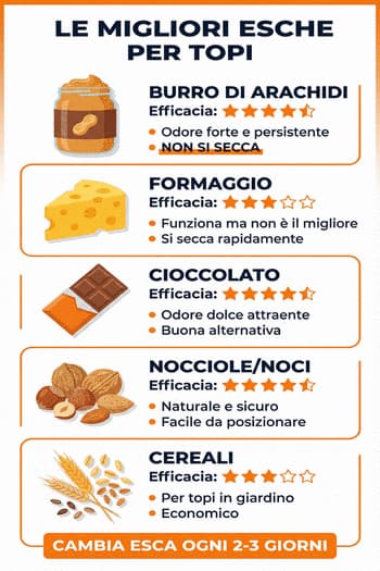 metodi per catturare topi