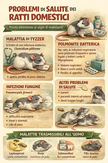 malattie ratto domestico foto