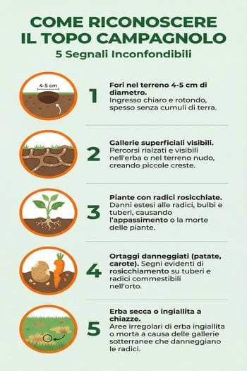 riconoscere topo di campagna